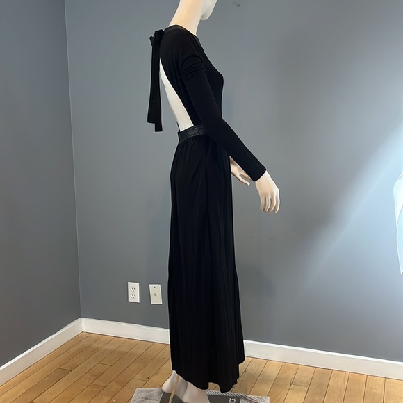 NWT Rosetta Getty Black Backless Dress Sz Small - Picture 4 of 14
